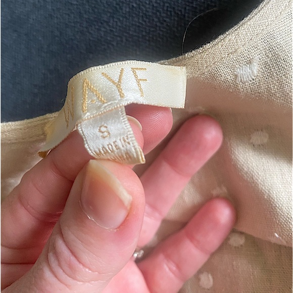 WAYF Polka Dot Wrap Dress, size S - Picture 7 of 9